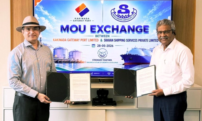 Auro’s Kakinada Gateway Port Signs MoU for 1 MTPA Liquid Cargo Tank Farm Development