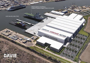 Davie Breaks Ground on $1 Billion Texas Shipyard Expansion for Coast Guard Icebreakers