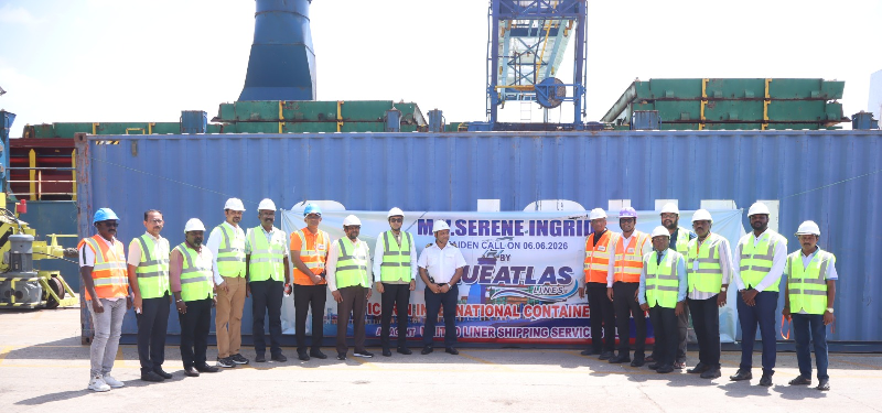 VOC Port’s Tuticorin International Container Terminal commences new feeder shuttle service between Tuticorin–Colombo