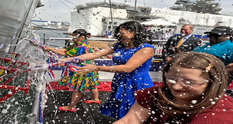 NASSCO christens USNS Thurgood Marshall