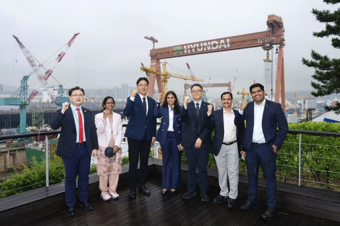 Tamil Nadu Industry Minister Visits HD Hyundai Shipyard, Explores Shipbuilding Cooperation