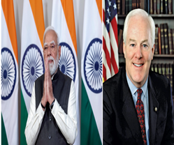 “US-India partnership has never been stronger”: John Cornyn congratulates PM Modi on record tenure