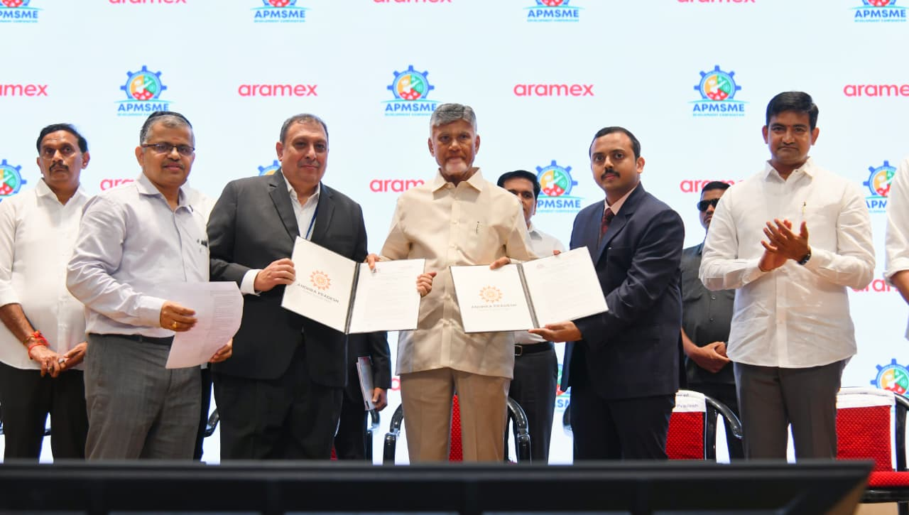 Aramex Signs MoU with AP Government to Accelerate MSME Exports and Expand the State's Global Market Access