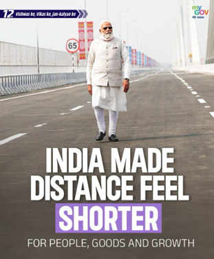 PM Modi reaffirms commitment to building Next-Generation infrastructure for Viksit Bharat