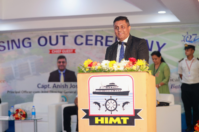 HIMT College Hosts Premier Convocation, Commissioning a New Generation of Nautical Officers