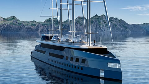 Finnish design firm unveils 100-metre expedition yacht concept