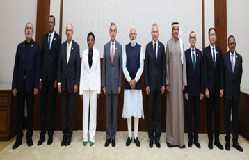 Modi meets National Security Advisors and senior security officials of BRICS Countries