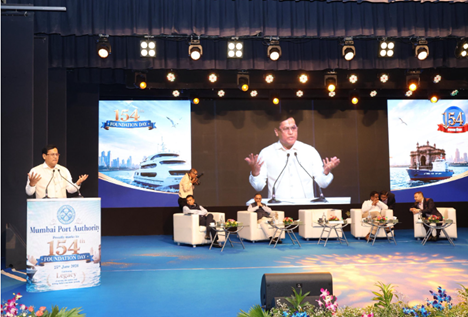 Sarbananda Sonowal underscores ₹5,028 Crore development pipeline as Mumbai Port celebrates 154th Foundation Day