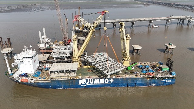 JSI Alliance delivers safe and efficient heavy-lift installation for Dahej berth expansion