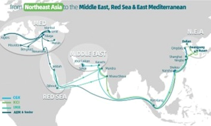 CU Lines Launches KCI Weekly Service Linking Northeast Asia with India and Pakistan