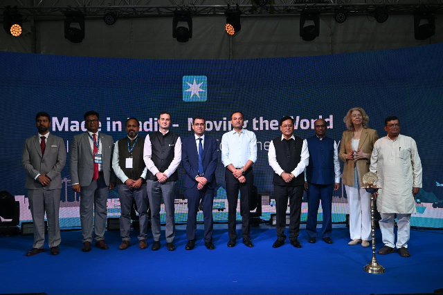 Union Minister Sonowal unveils Maersk’s first Indian manufactured shipping container