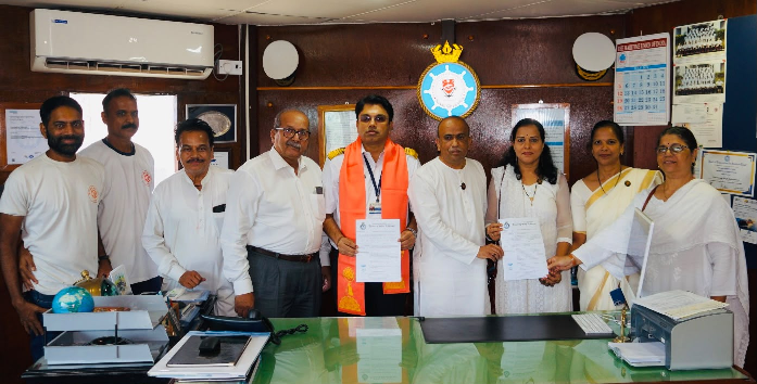 Training Ship Rahaman Signs MoU with SAYK for DG Shipping's 