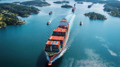 When a shipping lane starts setting the price