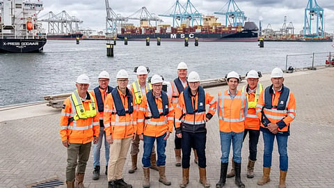 Consortium wraps up first phase of canal widening works in Rotterdam