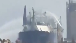 Drone strike hits Energos FSRU and a LNG carrier in Egypt’s Damietta port