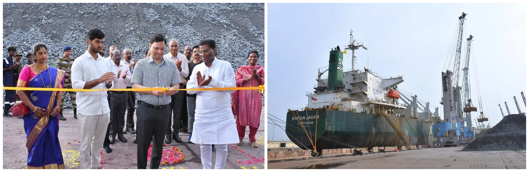 Chennai Port Authority Sets New Milestone With Record Barytes Exports, Introduces New Cargo And Enhances Cargo Handling Capabilities 