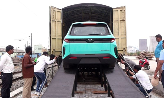 V.O. Chidambaranar Port Dispatches 100 VinFast EVs to Haryana via Rail