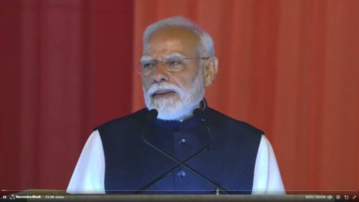 PM Modi lays foundation for A.P.’s first semiconductor manufacturing facility