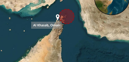 Seafarer missing after bulker struck in the Strait of Hormuz