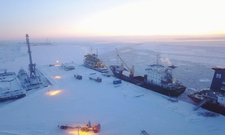 Russian armada pushes east through the Arctic