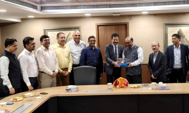 NISAA Executive Committee Meets New CONCOR CMD Ajit Kumar Panda