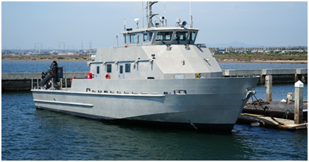 MGBW delivers new Navy range support vessel