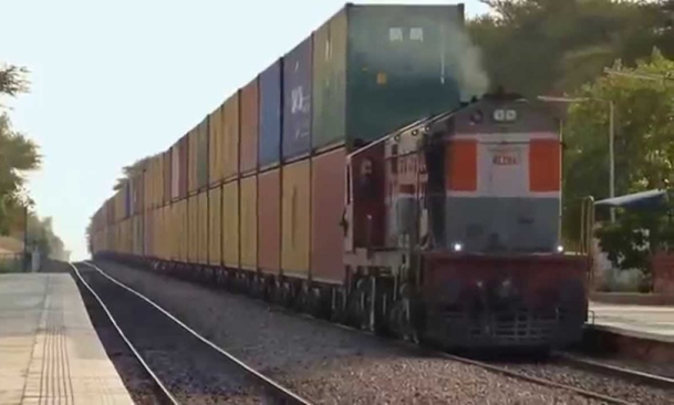 Haryana Marks Logistics Milestone with First Loaded Freight Train from NHML Hub to MATP