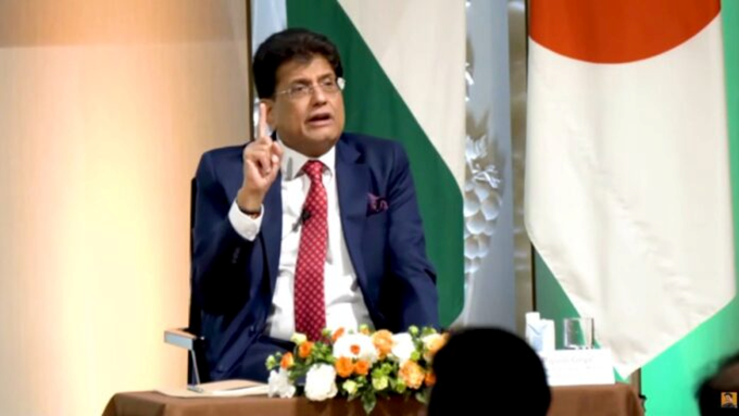 PiyushGoyal seeks higher Japanese investment, pitches India as manufacturing hub for the world
