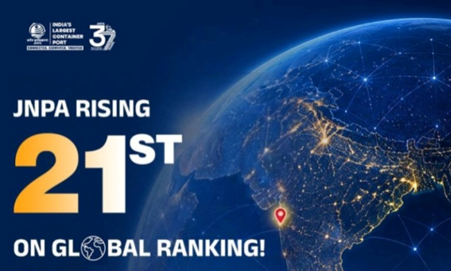 JNPA Climbs to 21st Globally in Alphaliner’s Top 30 Container Ports Ranking