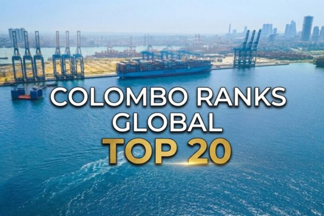 Port of Colombo enters global top 20, climbs to 20th place on strong container growth