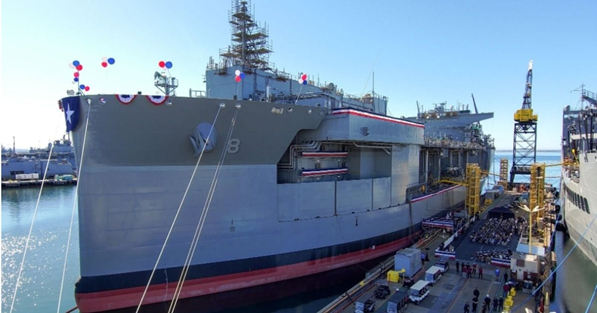US Navy’s Final Expeditionary Sea Base, The 90,000-Ton USNS Hector A. Cafferata Jr. Delivered
