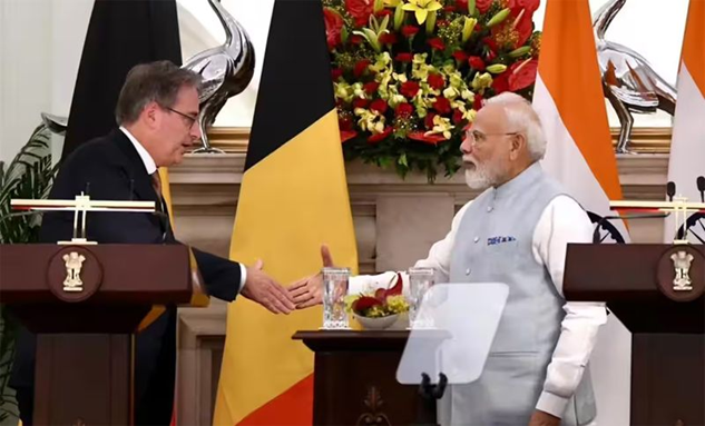 India, Belgium agree to deepen defence, trade and maritime cooperation; target to double bilateral trade