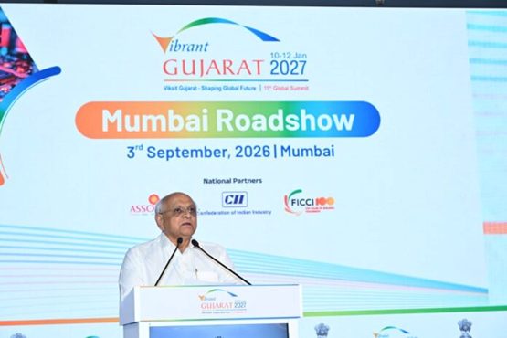 “Come to Gujarat, Grow in Gujarat, Grow with Gujarat”: CM Bhupendra Patel at Vibrant Gujarat Global Summit-2027 pre-event roadshow in Mumbai