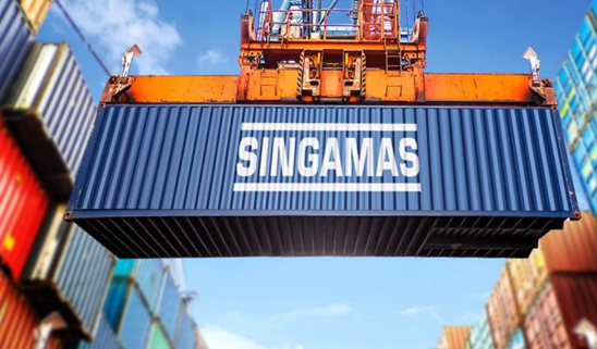Singamas container sales plunge 49% in first half of 2026