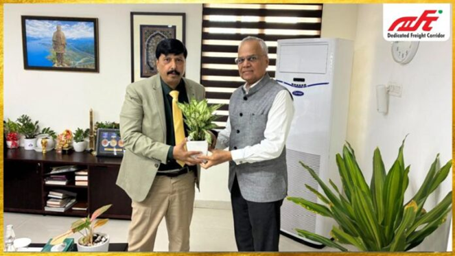 DFCCIL and Gujarat Govt discuss key freight infrastructure and logistics development initiatives