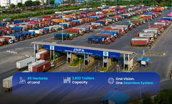 JNPA’s Centralized Parking Plaza Boosts Efficiency in Container Truck Operations