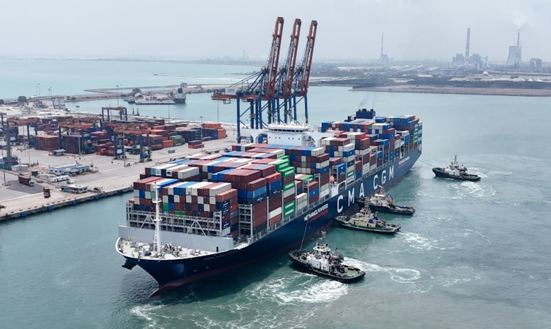 V.O. Chidambaranar Port Handles Its Longest-Ever Container Vessel at TICT