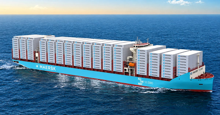 Maersk plans to order 42 new container ships in $8.9 billion fleet expansion, with Chinese shipyards set to dominate