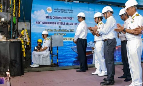 Cochin Shipyard Advances Navy’s Six-Vessel Missile Programme