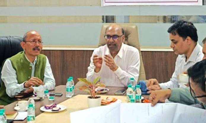 CONCOR CMD Ajit Kumar Panda Reviews Operations at Dronagiri Terminal in Mumbai Cluster