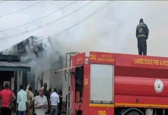 Fire Guts Customs Office in Lagos, Destroys Property Worth Millions