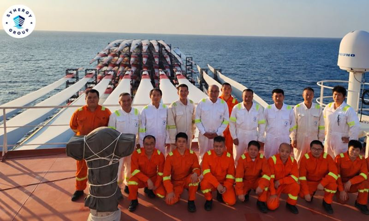 Synergy Marine Group Handles 63 Wind Turbine Blades on Kamsarmax Voyage