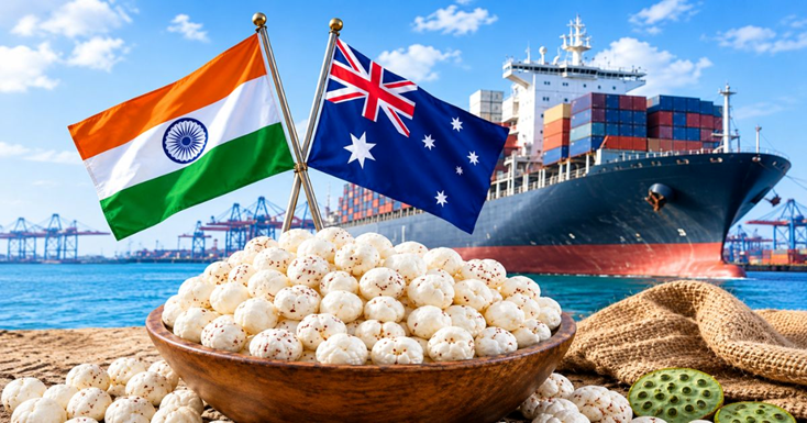 Bihar makhana reaches Greece as APEDA flags off Purnea export via Mundra-Piraeus route