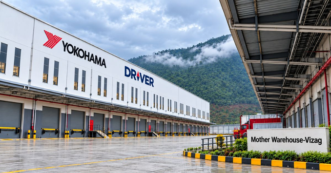 Driver Logistics opens 80,000 sq ft mother hub in Visakhapatnam for Yokohama’s ATC Tires