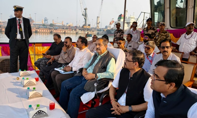 NITI Aayog Vice Chairman Dr. Ashok Kumar Lahiri Visits Paradip Port