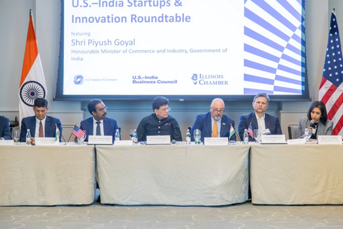Piyush Goyal holds meetings with leading U.S. companies in New York to Strengthen India–U.S. Trade and Investment Ties