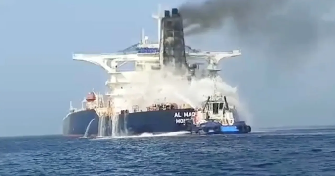 UKMTO issues four Hormuz attack alerts, Iran claims ADNOC tanker strike