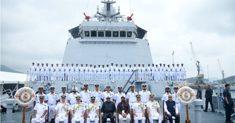 Indian Navy Commissions First Multipurpose Ship ‘INS Samarthak’ Built By A Private Shipyard