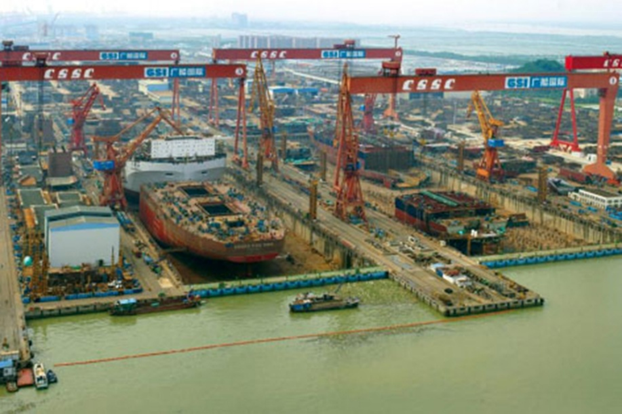 Global shipyard order book grows 13%, strengthening China’s lead