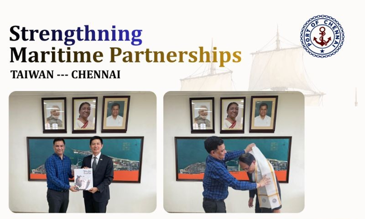 Chennai Port Authority Explores Maritime Cooperation with Taiwan